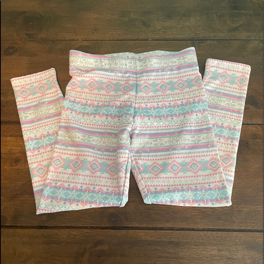 Girls Fleece Lined Leggings
